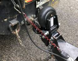 Shocker Hitch - Shocker Hitch SH-4000-W20012-B Shocker 12K Air Trailer Tongue Mount w/Coupler - Image 3