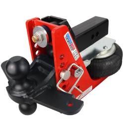 Shocker Hitch - Shocker Hitch SH-HD620-250BLK-SC Shocker HD 20K 2.5" Air Receiver Hitch - Image 1