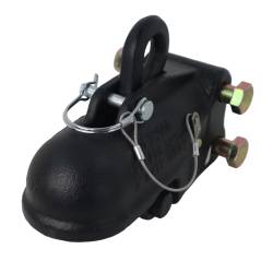 Shocker Hitch - Shocker Hitch SH-W20012-B Wallace 12K Med Duty Adjustable Ball Coupler 2" - Image 1