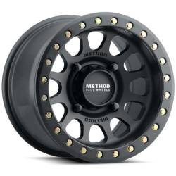 Method Race Wheels - Method Race Wheels MR401 Beadlock 15x6 4x156 53mm Matte Black MR40156046551B - Image 1