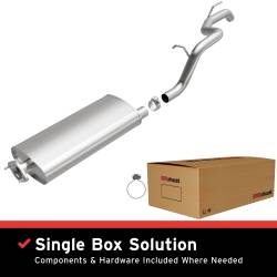 BRExhaust - BRExhaust 116-0012 Stainless Steel Direct-Fit Exhaust System Replacement Kit - Image 1