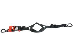 PRP - PRP 13800 Black Utility Jug Tie Fuel Ratchet Strap w/S-Hook Clip 1" Width - Image 1