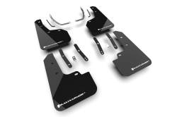 Rally Armor - Rally Armor MF135-UR-BLK-WH Black Mud Flap/White Logo - Image 1