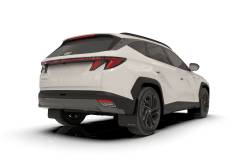 Rally Armor - Rally Armor MF135-UR-BLK-WH Black Mud Flap/White Logo - Image 2