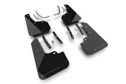 Rally Armor - Rally Armor MF135-UR-BLK-DGRY Black Mud Flap/Dark Grey Logo - Image 1