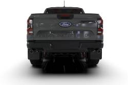 Rally Armor - Rally Armor MF123-UR-BLK-GRY Black Mud Flap/Grey Logo - Image 2