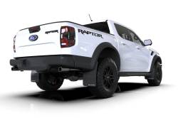 Rally Armor - Rally Armor MF123-UR-BLK-WH Black Mud Flap/White Logo - Image 2
