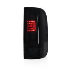 Winjet - Winjet CTRNG0758-BS-T6-SQ Black Smoke Red Glow-Bar LED Taillights for Ford F150 - Image 2