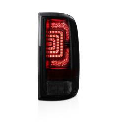 Winjet - Winjet CTRNG0758-BC-SQ Black/Clear LED Taillights Sequential for 04-08 Ford F150 - Image 2