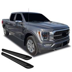 Black Horse Off Road - Black Horse TR-F291 Transporter Boards Blk for F150/250/350/450/550 SD Crew Cab - Image 1