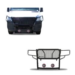 Black Horse Off Road - Black Horse RU-DOSP19-B-PLFR HD Grille Guard w/5.3" LED for 19-25 Dodge Sprinter - Image 1
