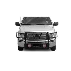 Black Horse Off Road - Black Horse RU-FOF109-B-PLFR HD Grille Guard w/5.3" LED's for 09-14 Ford F150 - Image 2