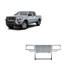 Black Horse Off Road - Black Horse RU-TOTA05-B Black Rugged-HD Grille Guard for 05-15 Toyota Tacoma - Image 1