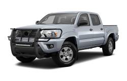 Black Horse Off Road - Black Horse RU-TOTA05-B-KIT HD Grille Guard w/20" LED for 05-15 Toyota Tacoma - Image 2
