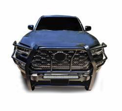Black Horse Off Road - Black Horse RU-TOTA16-B-KIT Black HD Guard w/20" LED for 16-23 Toyota Tacoma - Image 2