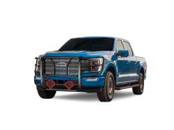 Black Horse Off Road - Black Horse RU-FOF116-B-PLR Black HD Guard w/LED's for 21-25 Ford F150 - Image 2