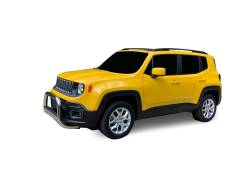 Black Horse Off Road - Black Horse BBJPRE-SP Stainless Steel Bull Bar for 16-23 Jeep Renegade - Image 2