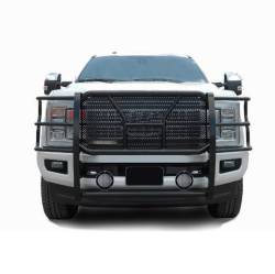 Black Horse Off Road - Black Horse RU-FOF217-B-PLFB HD Grille Guard w/5.3" LED F250/F350/F450/550 SD - Image 2
