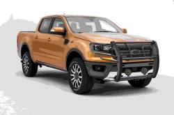 Black Horse Off Road - Black Horse RU-FORA19-B-PLB HD Grille Guard w/7.0" LED's for 19-23 Ford Ranger - Image 2