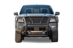 Black Horse Off Road - Black Horse RU-NIFR22-B-PLFB HD Grille Guard w/5.3" LEDs for 22-25 Frontier - Image 2