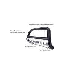 Black Horse Off Road - Black Horse BBTY916BS-SP Black Bull Bar for 05-10 Toyota Sienna - Image 2