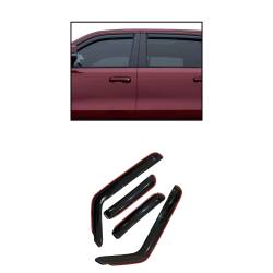 Black Horse Off Road - Black Horse 141531-IN Rain Guard/Deflectors 13-18 Nissan Pathfinder Smoke 4Pc - Image 1