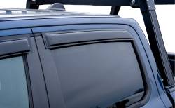 Black Horse Off Road - Black Horse 141657 Rain Guard/Deflectors 07-21 Toyota Tundra CrewMax Smoke 4Pc - Image 2