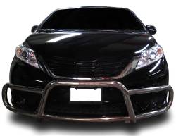 Black Horse Off Road - Black Horse 15TY918SS Stainless Front Bumper Guard for 11-20 Toyota Sienna - Image 2