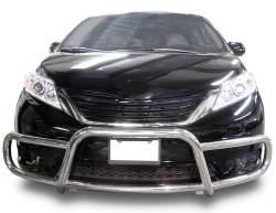Black Horse Off Road - Black Horse 15TY918SS Stainless Front Bumper Guard for 11-20 Toyota Sienna - Image 1