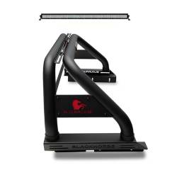 Black Horse Off Road - Black Horse RB006BK-KIT Classic Roll Bar w/40" LED SS for 05-24 Toyota Tacoma - Image 1