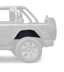 Black Horse Off Road - Black Horse TFFJL4R Rear Inner Fender Flares Liners for 18-25 Jeep Wrangler JL - Image 2