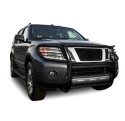 Black Horse Off Road - Black Horse 17A110200MA Black Grille Guard for Nissan Frontier/Pathfinder - Image 2