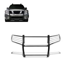 Black Horse Off Road - Black Horse 17A110200MSS Stainless Steel Grille Guard for Frontier/Pathfinder - Image 1