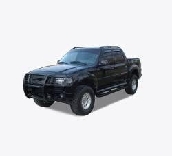 Black Horse Off Road - Black Horse 17F80218MA Black Grille Guard for Explorer/Mountaineer - Image 2