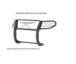 Black Horse Off Road - Black Horse 17FJ28MA Black Grille Guard for 11-15 Ford Explorer - Image 2