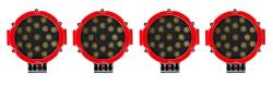Black Horse Off Road - Black Horse RB-AR1B-PLR Armour Roll Bar w/7.0" LED RED Ram/F150/Titan/Tundra - Image 2