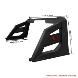 Black Horse Off Road - Black Horse RB-AR3B-KIT Armour Roll Bar 40" LED Blk for Colorado/Canyon/Tacoma - Image 2
