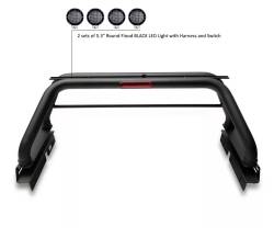 Black Horse Off Road - Black Horse RB006BK-PLFB Classic Roll Bar w/5.3" LED's for 05-24 Toyota Tacoma - Image 2