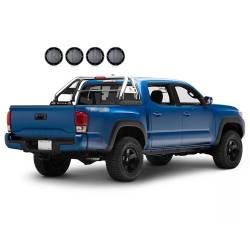 Black Horse Off Road - Black Horse RB006SS-PLFB Classic Roll Bar Kit for 05-24 Toyota Tacoma - Image 1