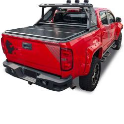 Black Horse Off Road - Black Horse HTF-GM30 Hard Tonneau Cover Black for 15-23 Canyon/Colorado 5' Bed - Image 2
