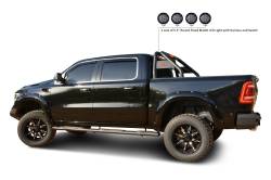 Black Horse Off Road - Black Horse RB015BK-PLFB Classic Roll Bar w/5.3" LED's Ford F250/F350/F450 SD - Image 1