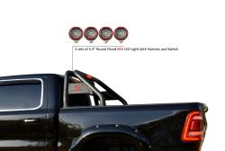 Black Horse Off Road - Black Horse RB015BK-PLFR Classic Roll Bar w/5.3" LED's Ford F250/F350/F450 SD - Image 2