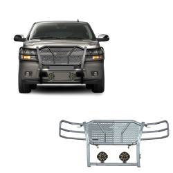 Black Horse Off Road - Black Horse RU-CHTA07-B-PLB Rugged-HD Grille Guard Kit for GM 1500 SUV's - Image 1