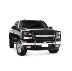 Black Horse Off Road - Black Horse 17GT25MA Black Grille Guard for Silverado 1500 HD Classic - Image 2
