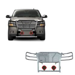 Black Horse Off Road - Black Horse RU-CHTA07-B-PLR Rugged-HD Grille Guard Kit for GM 1500 SUV - Image 1