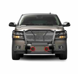 Black Horse Off Road - Black Horse RU-CHTA07-B-PLR Rugged-HD Grille Guard Kit for GM 1500 SUV - Image 2