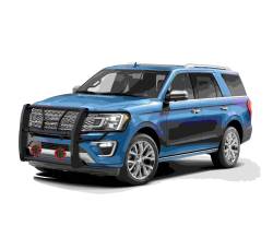 Black Horse Off Road - Black Horse Off Road RU-FOEX18-B-PLR Rugged Heavy Duty Grille Guard Kit - Image 2