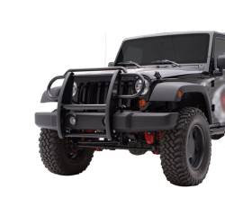 Black Horse Off Road - Black Horse 17JPWRMA Black Grille Guard for 07-17 Jeep Wrangler - Image 2