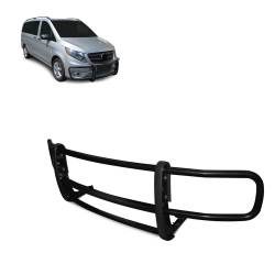 Black Horse Off Road - Black Horse 17MBMEMA SPARTAN Black Grille Guard for 16-23 Mercedes-Benz Metris - Image 1