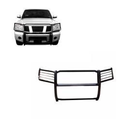 Black Horse Off Road - Black Horse 17NR26MA Black Grille Guard for Nissan Armada & Titan - Image 1